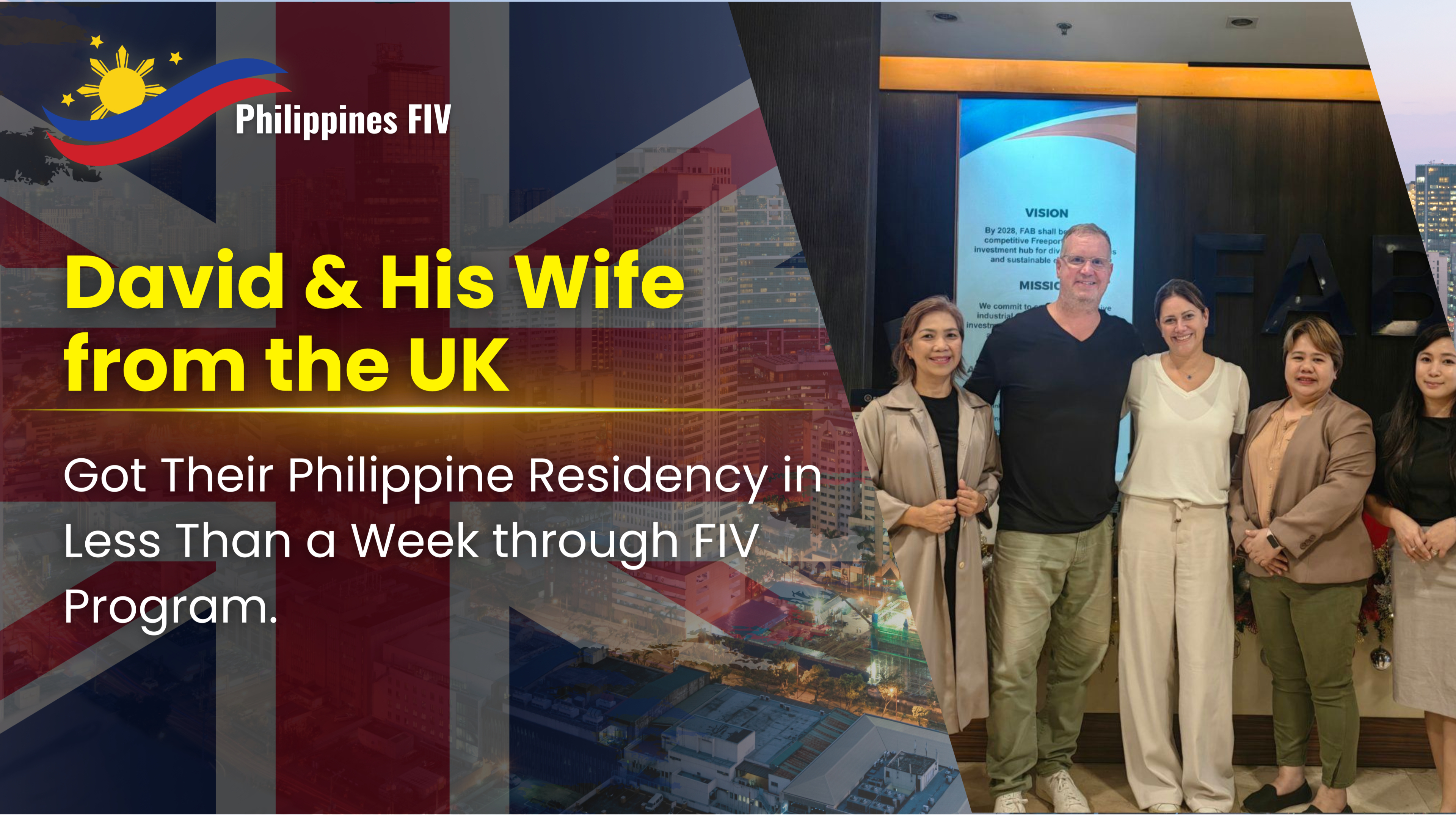 PHILIPPINES FIV SUCCESS STORY